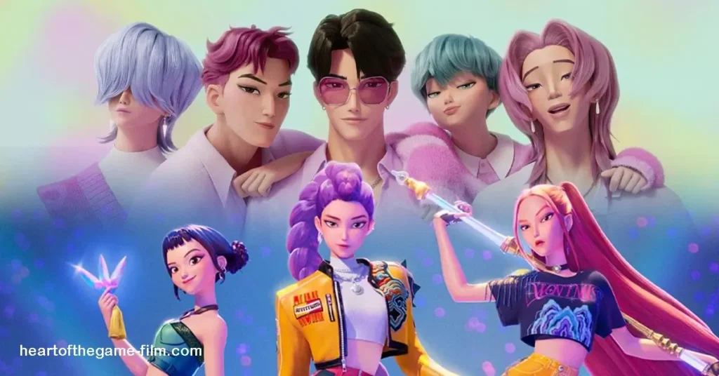 ภาพยนตร์ KPop Demon Hunters นำเสนอเรื่องราวของสามสาวจากวงเกิร์ลกรุ๊ปชื่อดัง Huntrix (เขียนแบบเก๋ ๆ ว่า HUNTR/X)